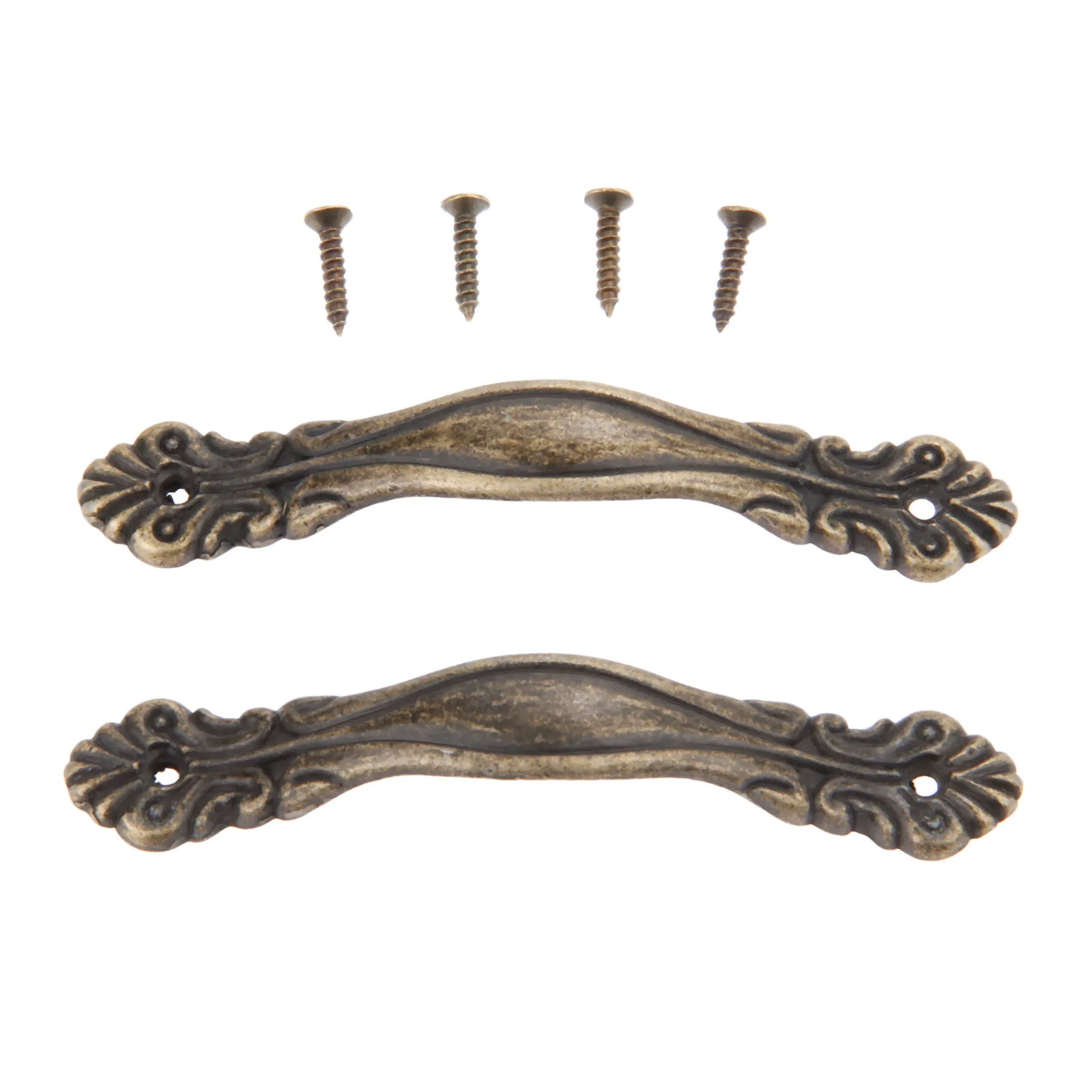 

2Pcs 85x15mm Antique Bronze Furniture Handles Vinger Cabinet Knobs and Handles Kitchen Cupboard Drawer Wooden Box Pull Handles
