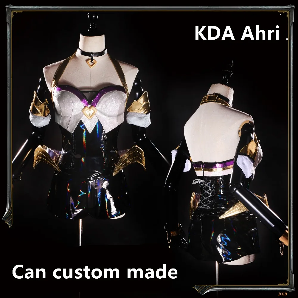 

KDA Ahri LOL Cosplay k/da ahri cosplay costume sext jumpsuit can custom made