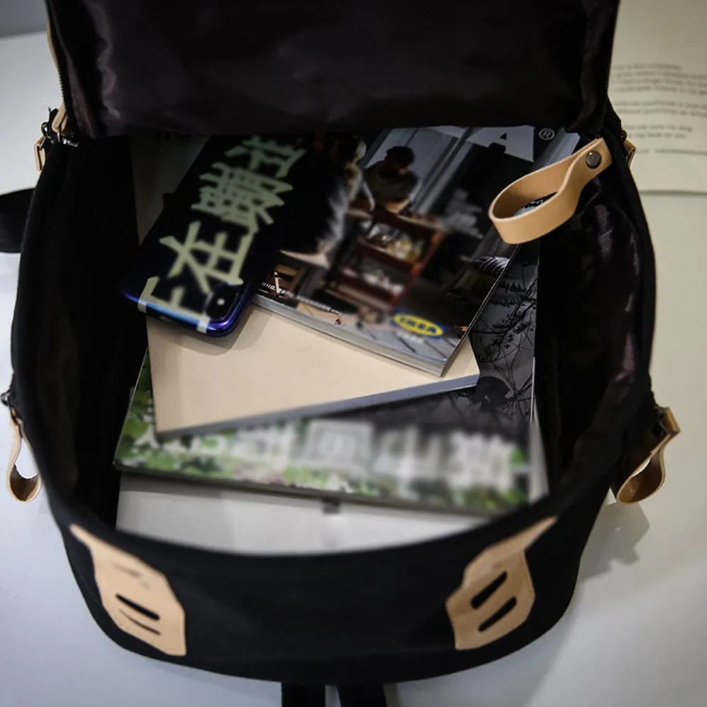 Men Women Unisex Backpack Fashion Korean Couple Travel Big Bagpack Preppy Style Zipper Student Bags Nov8