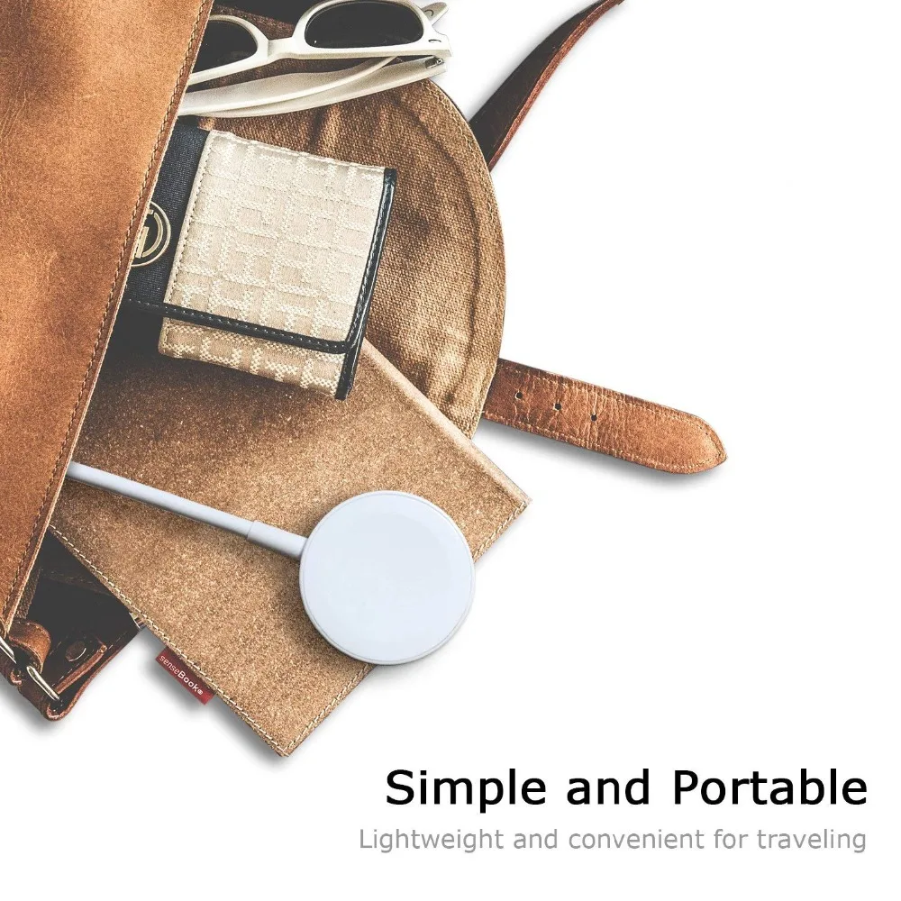 Магнитное зарядное устройство для Apple Watch USB Беспроводная зарядка 38 мм и 42 i Series 4 3 2