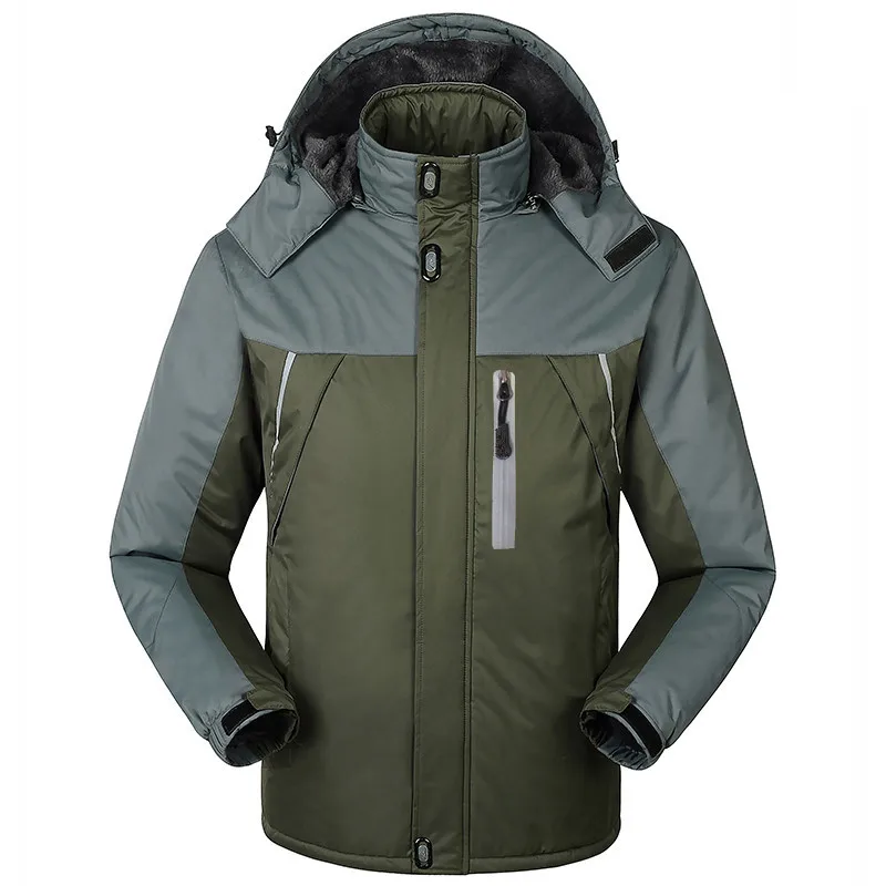 BOLUBAO Men Winter Parkas Coat Men's Fashion Brand Splice Solid Color Warm Thick Jacket Male Comfortable Parkas Overcoat