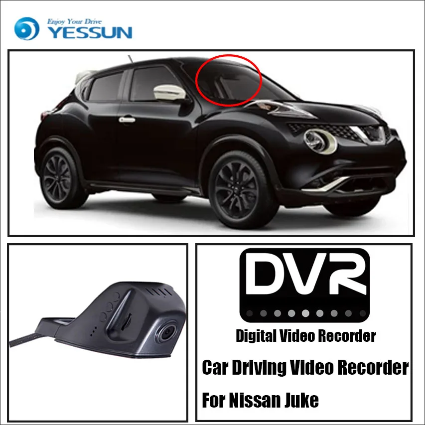 YESSUN для Nissan Juke Автомобильная фронтальная камера iPhone Android Функция управления