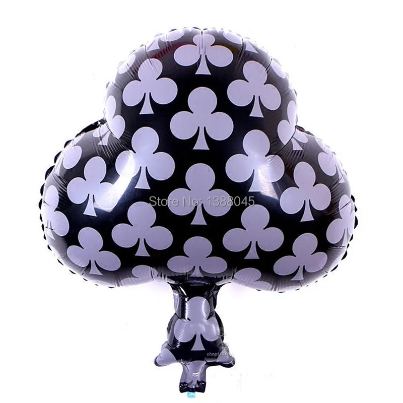 Игровые карты фольгированные воздушные шары Мультяшные надувной воздушный шар