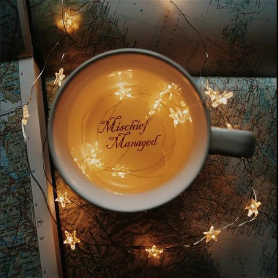 Factory Sales 2M String LED Lights Decoration Fairy Light Battery Operated Waterproof Star Copper Wire Lamp Indoor Outdoor Chris | Лампы и