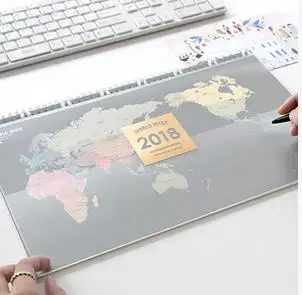 Мир Географические карты 2018 стол Календари большой Размеры исследование школы