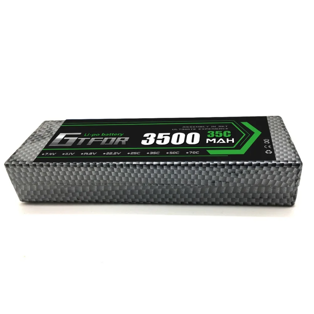 DXF 3500mAh Lipo 35C 2S 7 4 V литиевая батарея высокая мощность ПВХ чехол высокое качество lipo