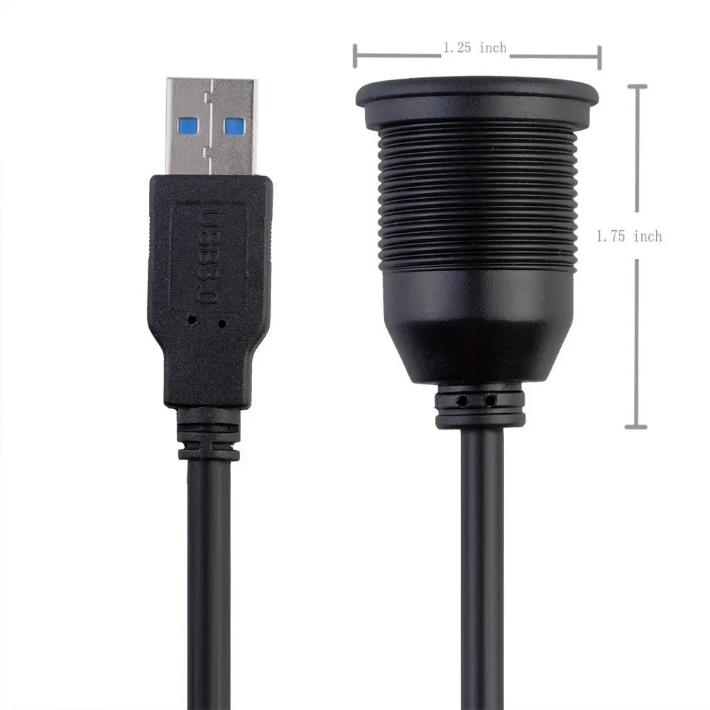 Крепление для приборной панели автомобиля USB 3 0 штыревой разъем удлинитель