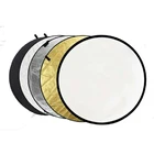 Портативный складной Круглый отражатель для фотосъемки, 60 см, 5 в 1