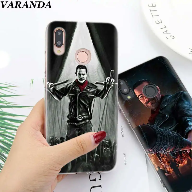 The Walking Dead команда нигана мягкий чехол для huawei Honor 8X 8C 8 S 8A 9 10 Lite 20i просмотра 20 Y6 Y7 Y9 чехол Coque