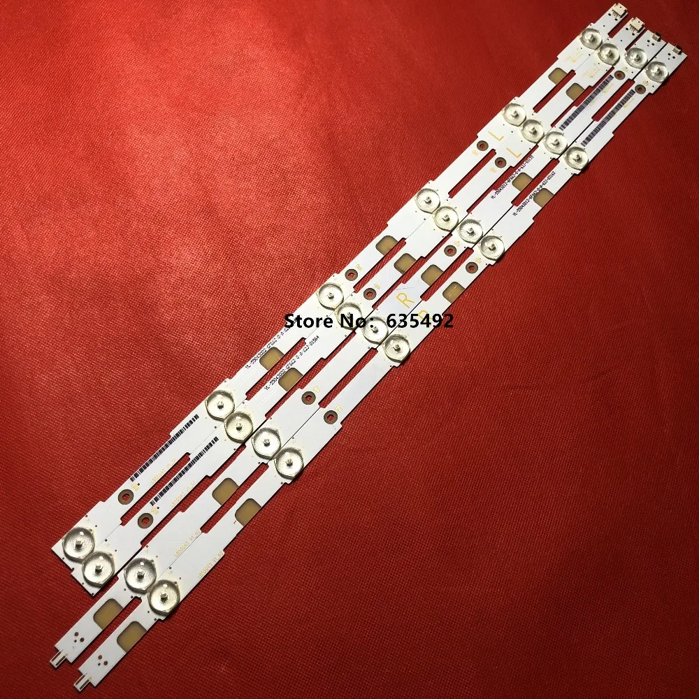 Светодиодный Подсветка полоса лампа для EX 55037003 55037013 TPT550U2 55pus6272 55put6101 55puh6101 T550QVN03.1