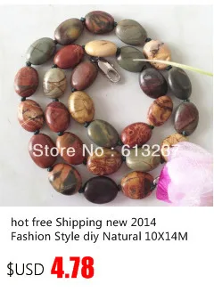 Горячая Новинка модный стиль diy 1" Howlite calaite бусины, подвески в виде сердца ожерелье MY5199