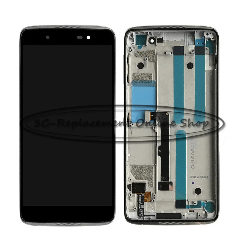 Для Alcatel One Touch Idol 4 LTE 6055 6055P 6055Y 6055B 6055K 6055H Full ЖК дисплей + кодирующий преобразователь
