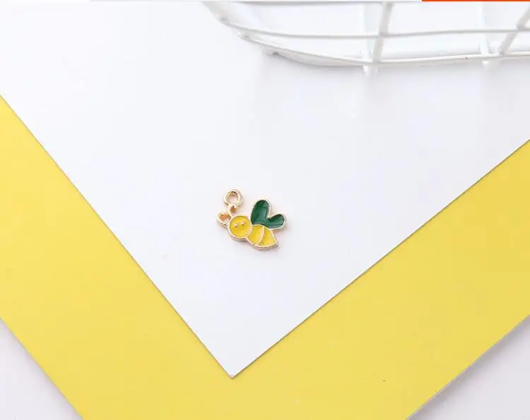 Diy ювелирных изделий 40 шт/партия подвески из сплава масляные Мультяшные животные/буквы/форма цветка металлический подвешиваемый кулон подвески