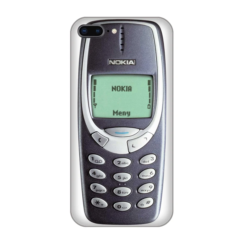 NOKIAs 3310 E71 Keypad phone silicone Soft TPU Phone back Cover Case for iphone 4 5 5s se 6 6s 8 plus 7 Plus X XR XS MAX shell |