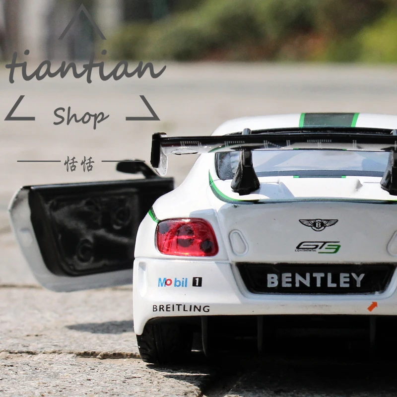 1:32 модель автомобиля Подлинная Лицензия bentley Континентальный GT3 металлический