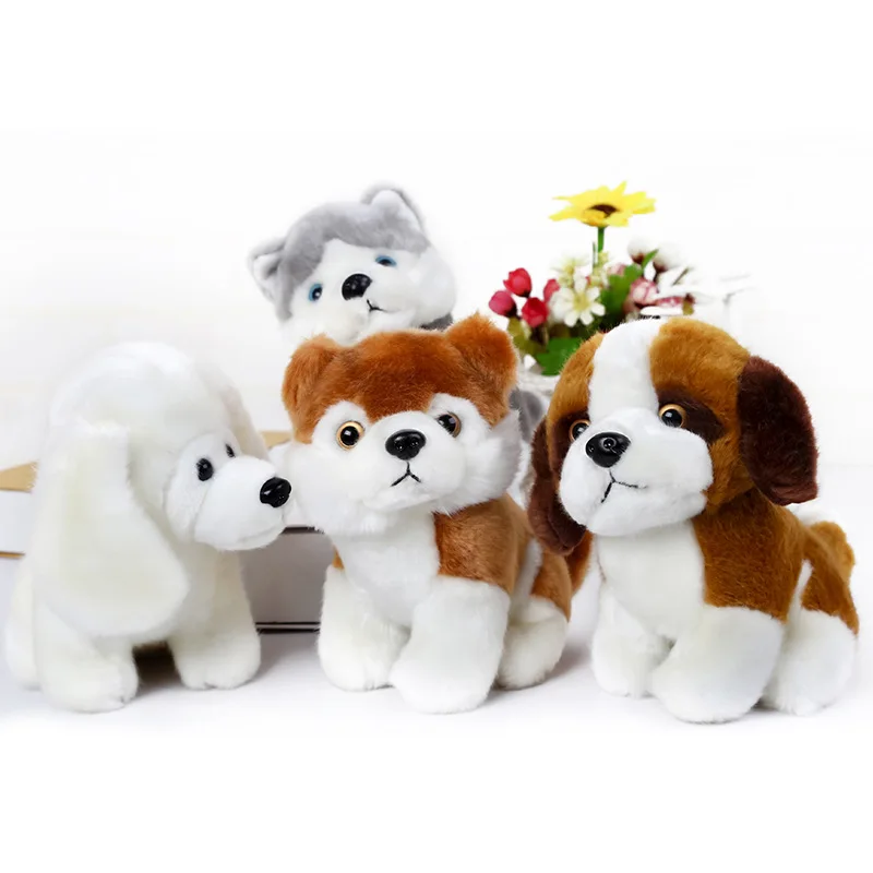 15cm Stuffed Animals Soft Plush Toy Cute Husky Dog Doll for Kids Toys Gifts | Игрушки и хобби