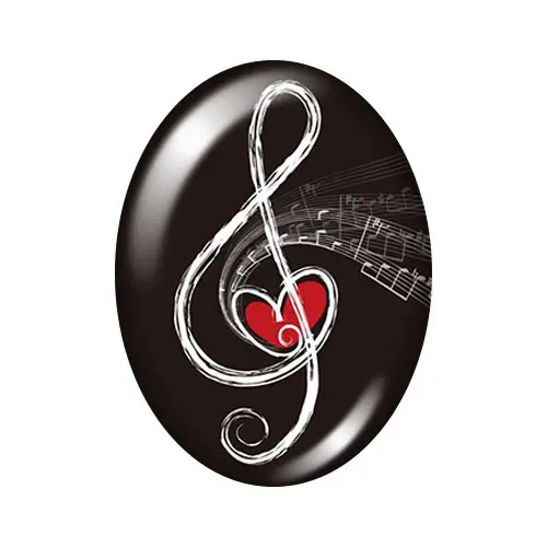Музыкальное Фортепиано Music Note 10 шт. смешанные 13x1 8 мм/18x2 5 мм/30x40 мм овальное фото