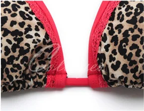 new euramerican fashion sexy leopard grain bikini can adjust the size large of holiday leisure lace |