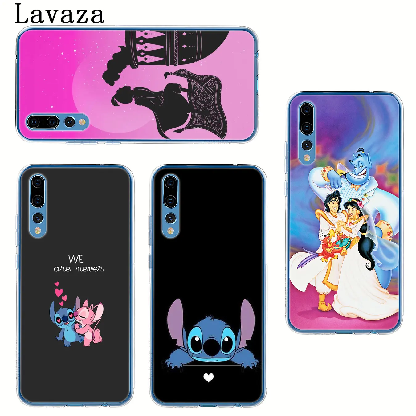 Милый чехол для телефона Lavaza Lilo Stitch Aladdin с мультипликационным принтом Huawei Mate 30 10 20