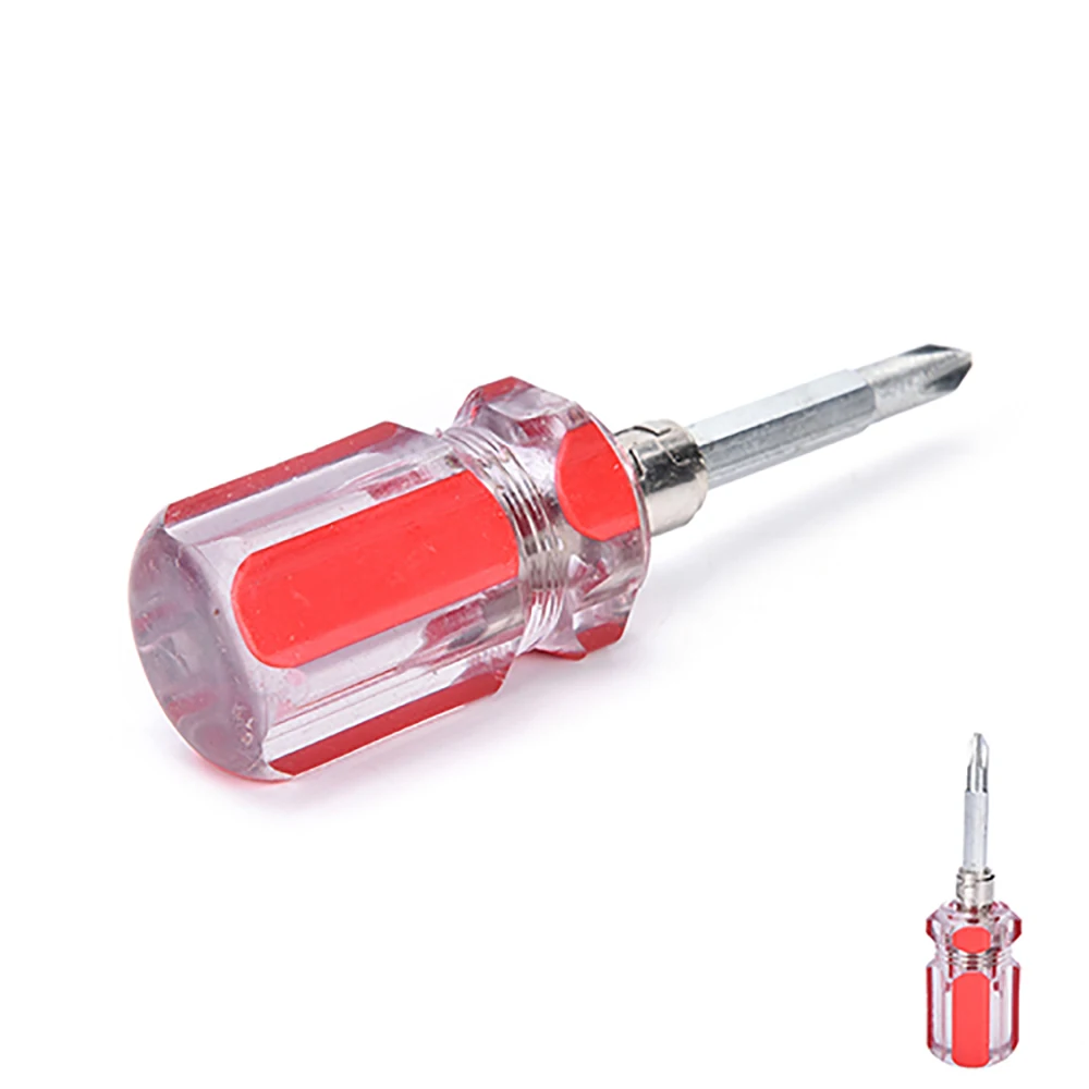 XKAI мини двунаправленная отвертка со сменной головкой Phillips &amp плоская для ремонта