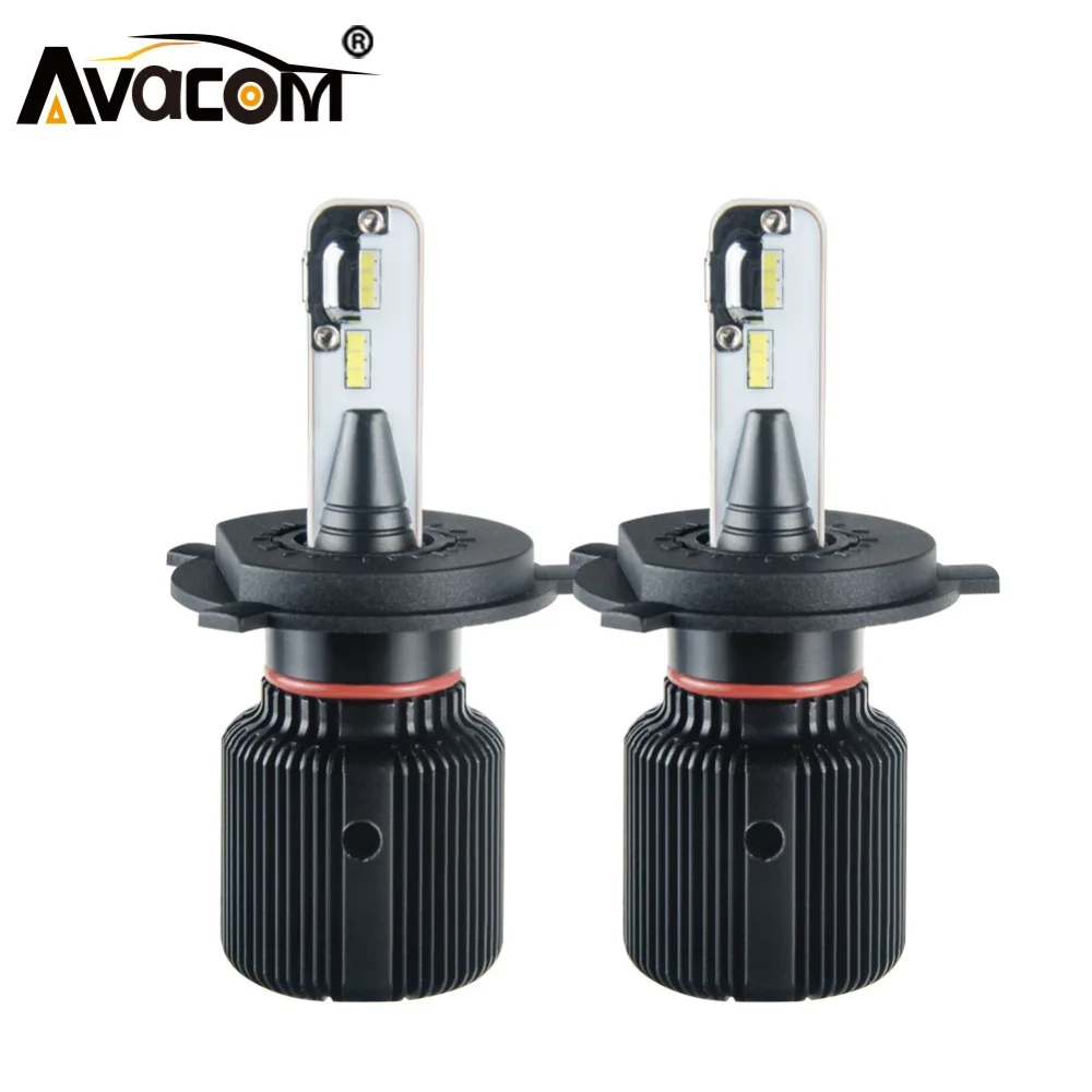 Avacom LED H4 H7 светодиодная мини лампа для автомобильных фар H11/H8/H9 9005/HB3 9006/HB4 Hir2 12V 24V CSP