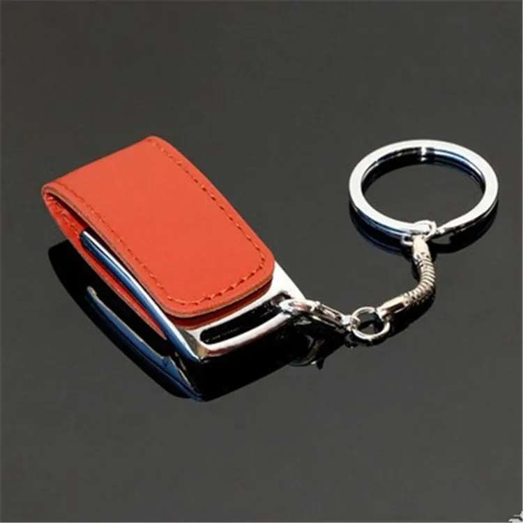 Высокоскоростной USB 3 0 кожаный usb флэш накопитель + брелок s 128 ГБ 64 8 16 32 накопители