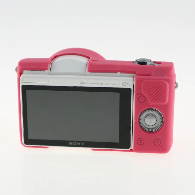 Мягкий силиконовый чехол для Sony A5100 A5000 защитный камеры 16 50 мм сумка камеры|Сумки