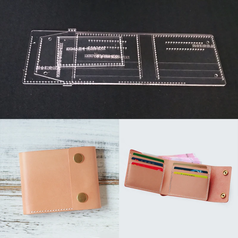 Акриловый трафарет лазерная резка шаблон DIY кожа ручной работы ремесло короткий