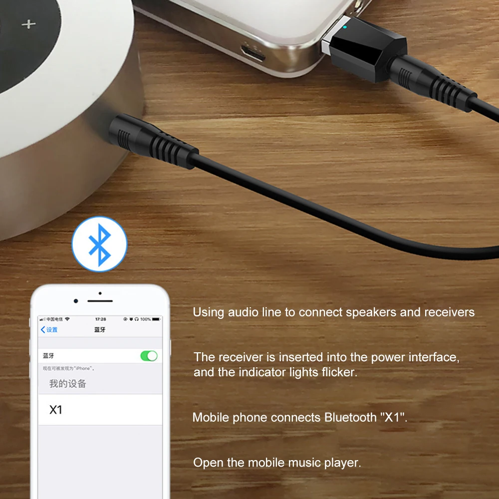 Bluetooth адаптер 3 5 мм разъем USB автомобильный комплект ключ для компьютера