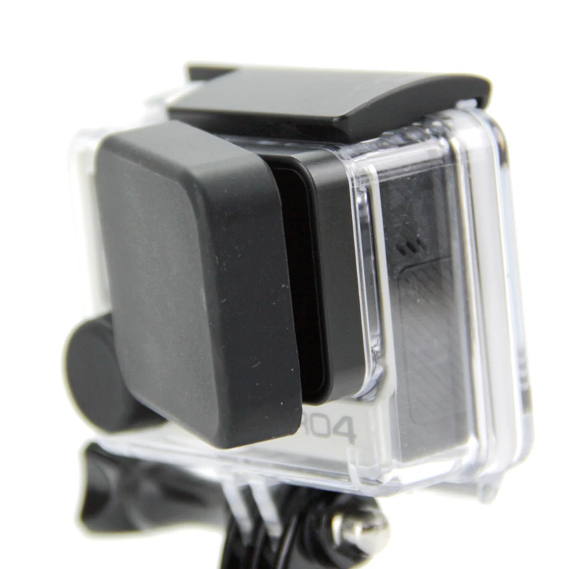 SnowHu для GoPro аксессуары корпус Защитный Водонепроницаемый чехол силиконовый