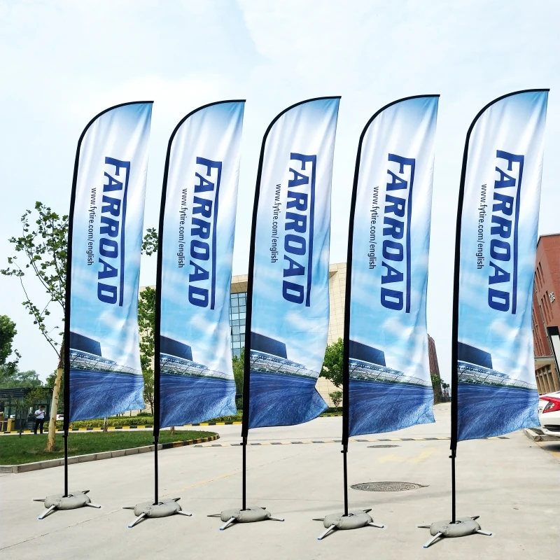 Bandera publicitaria tipo pluma de playa y m&aacute;stil con Base cruzada, Banner de impresi&oacute;n personalizada, publicidad, promoci&oacute;n, decoraci&oacute;n de celebraci&oacute;n-0