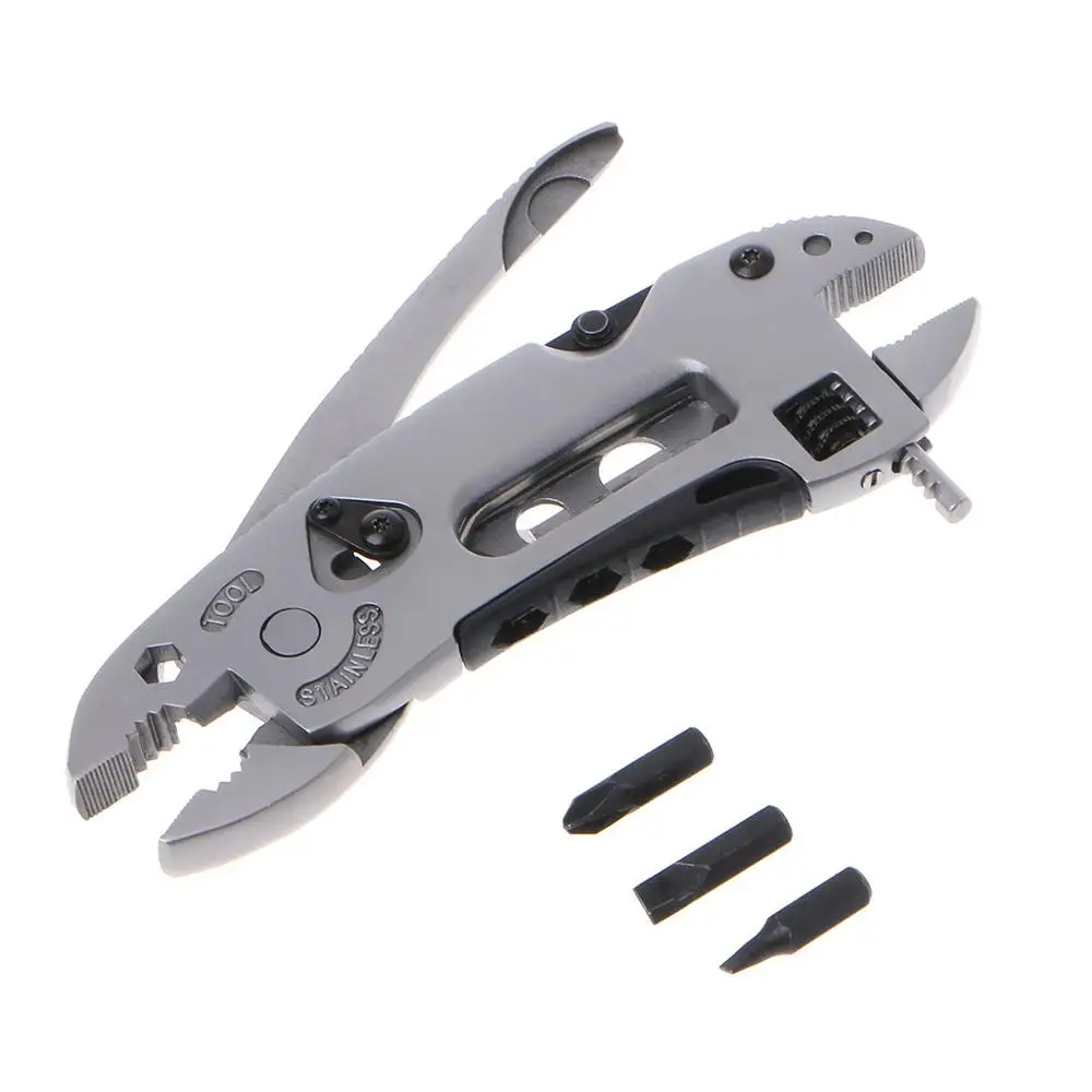 Multitool Pliers Pocket Knife Screwdriver Set Kit Adjustable Wrench Jaw Spanner Repair Survival Hand Multi Tools Mini | Инструменты