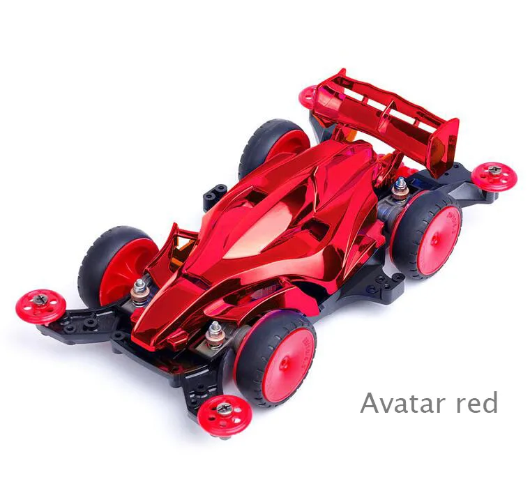 Avatar red Yang Kai мини 4WD модель автомобиля с MA шасси двойной вал двигателя темная лошадь/Аватар/тире метеоры/скорость молния YANGKAI - Цвет: Avatar red