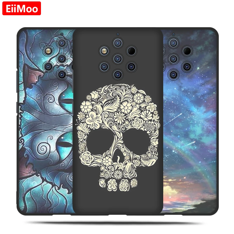 Чехол для телефона EiiMoo Nokia 9 PureView мягкий силиконовый чехол 5 99 дюйма милый с