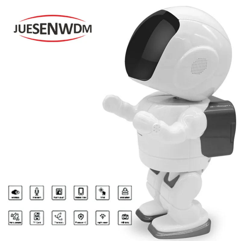 Смарт робот камера Wifi HD Беспроводная ip Wi Fi ночного видения 1.3MP IP Сетевая 960P CCTV