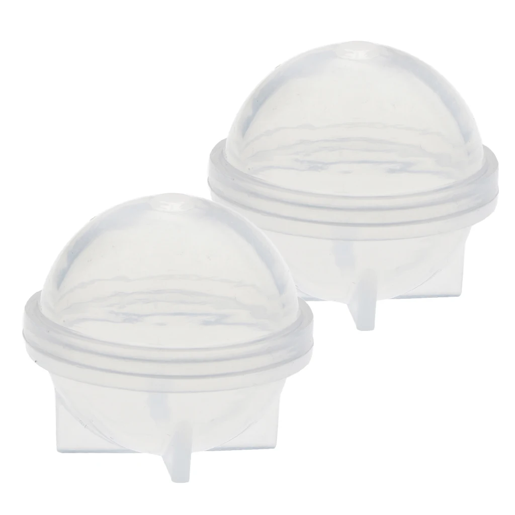 2 комплекта 20 мм шар сферы ручной работы украшения силиконовые формы смолы для