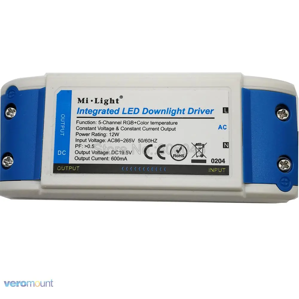 Умный светодиодный светильник MiLight 2 4G RF 4 зоны сенсорный пульт ДУ 12 Вт RGB + CCT (RGB CW WW