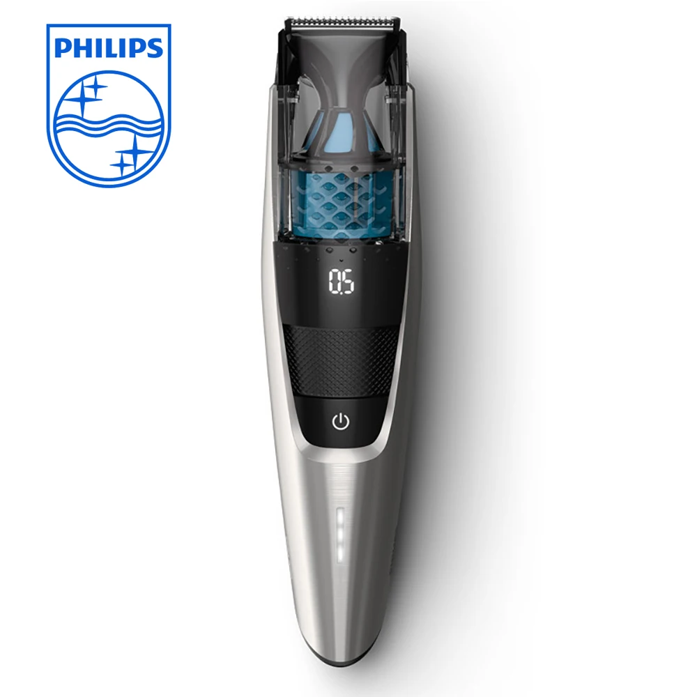 Стайлер PHILIPS для бороды BT7220/15 вакуумный триммер с точным набором инструментов