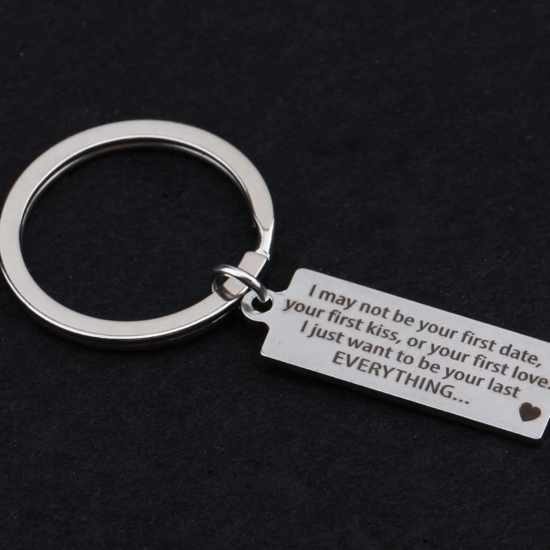 key chain huasband wife couples lover ring gifts circle keys holder tag trucker deiver fsshion trendy |