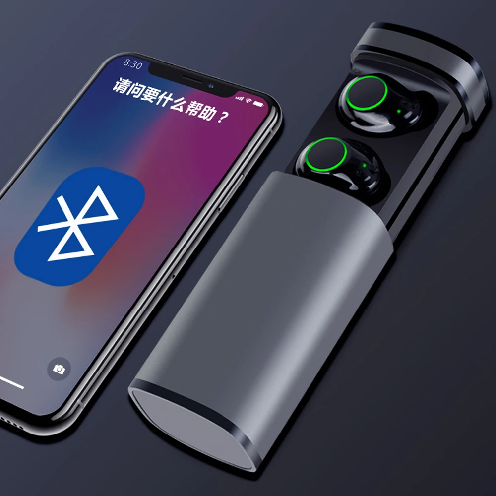 Ollivan X9 TWS Bluetooth наушники Bluetooth 5,0 настоящие Беспроводные наушники с зарядной коробкой HIFI басы сенсорные наушники