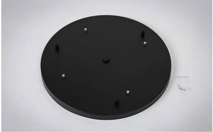 

Three Lamps Chandeliers Base High-grade Lighting Accessories black white Round Rectangular Ceiling base rose canopy Plate