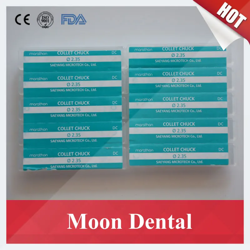 

Wholesale Price 30 PCS Dental Lab Equipment Seyang Micromotor Handpiece Accessories 2.35/3.0/3.175mm Three Spring Collet Chuck