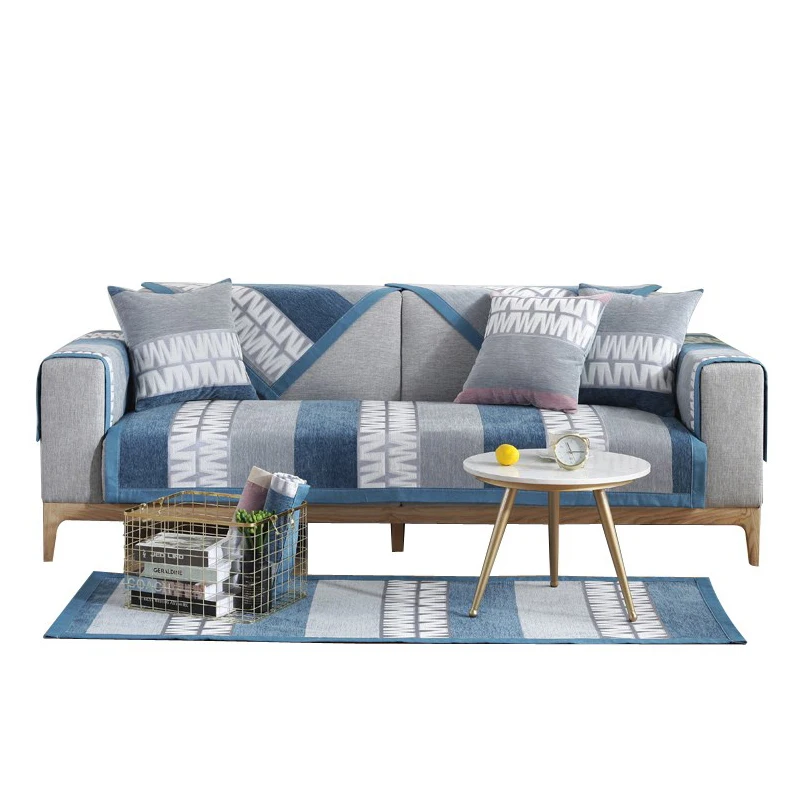 Цельнокроеное платье утолщенная ткань для диванов синель Жаккард Диван