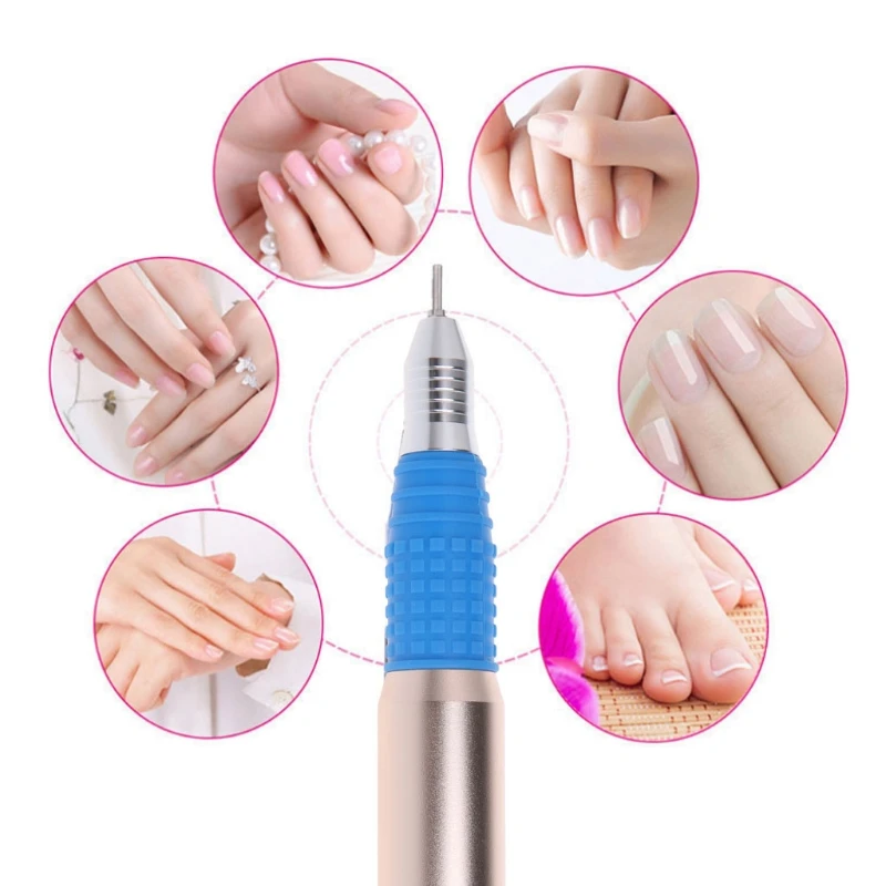 Electric Nail Drill Machine 25000RPM Handle Handpiece Pen Manicure Pedicure Tool | Красота и здоровье