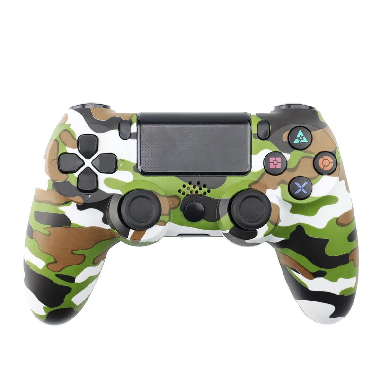 Green camouflage 6 Цвет Беспроводной Bluetooth геймпад для Playstation 4 джойстик для Dualshock4 PS4 пульт дистанционного управления - Цвет: Green camouflage