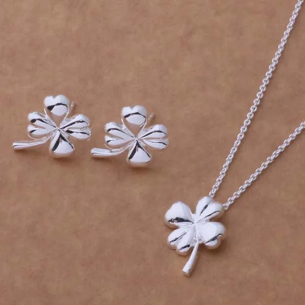 AS213 популярные серебряные цветные ювелирные наборы из стерлингового серебра 330 +