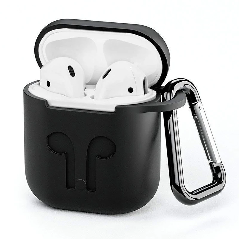 Силиконовый чехол гарнитура для Airpods беспроводная Bluetooth Защитная крышка рукава