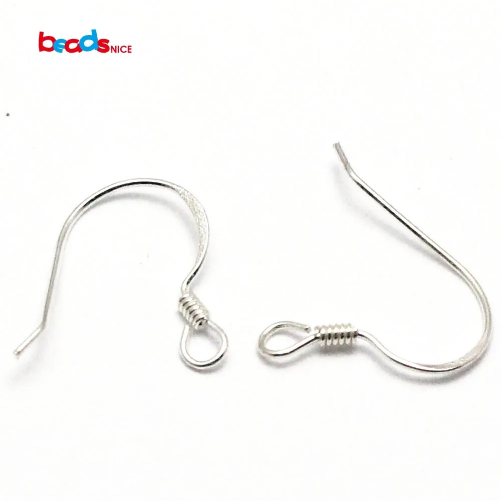 

Серьги из серебра 25343 пробы с полированным крючком