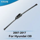 Задняя щетка стеклоочистителя YITOTE для Hyundai i30 2007 2008 2009 2010 2011 2012 2013 2014 2015 2016 2017