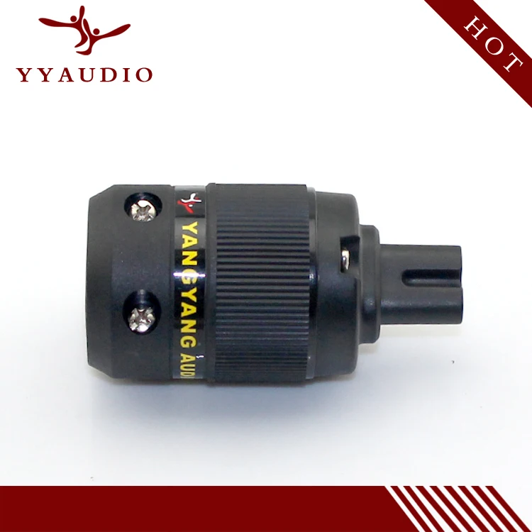 Разъем питания YYAUDIO YY 08G 24K типа 8 IEC с родиевым покрытием|iec power connector|iec poweriec connector |